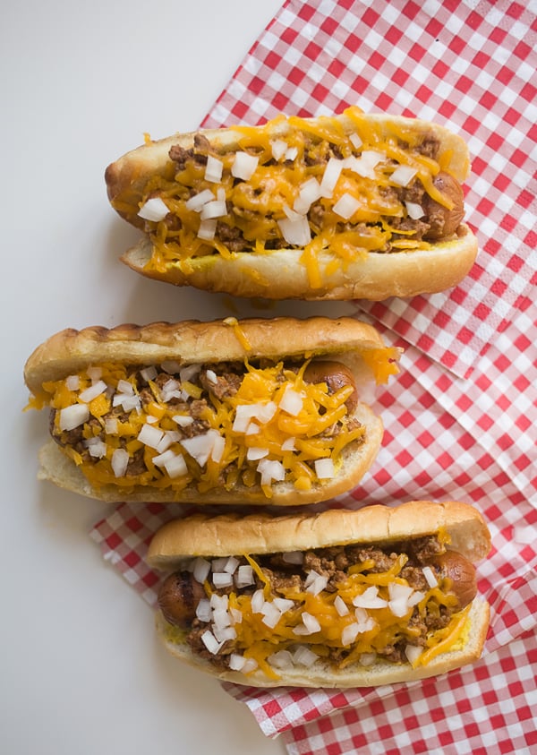 Chili Cheese Dogs | Best Hot Dog Recipes | POPSUGAR Food Photo 8