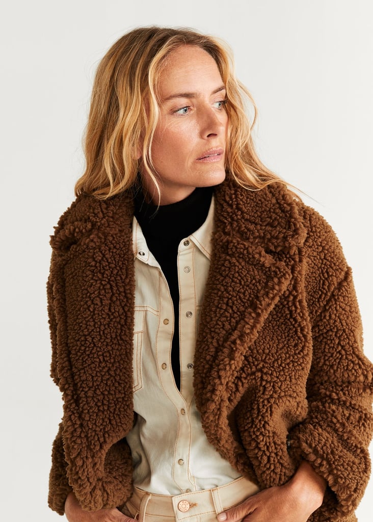 Mango Double Breasted Faux Coat | Winter Coat and Jacket Trends to Try ...