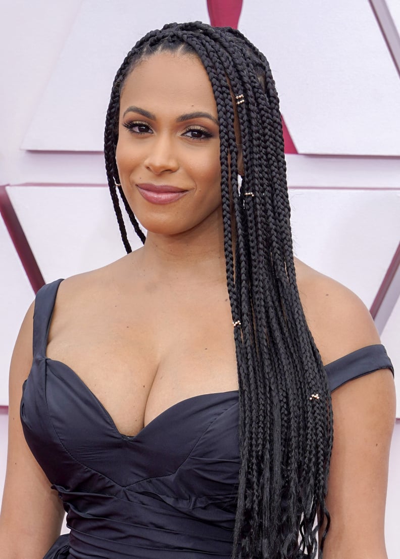 Nicolette Robinson's Braids and Smoky Makeup