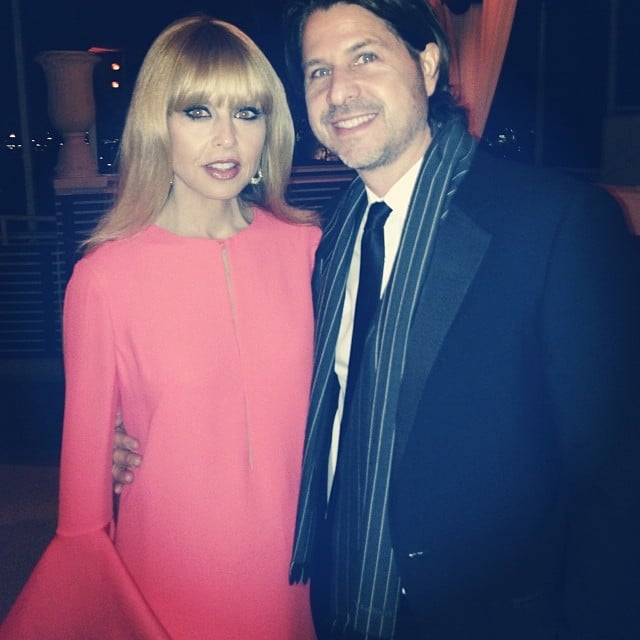 Rachel Zoe enjoyed date night at the Golden Globes.
Source: Instagram user rachelzoe