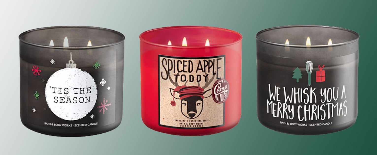Bath Body Works Holiday Christmas Candles 2017 Popsugar Home