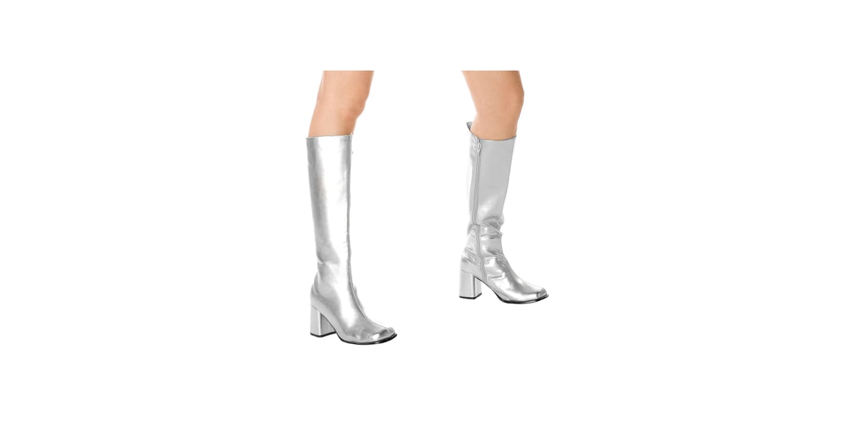 Gogo 2025 boots silver