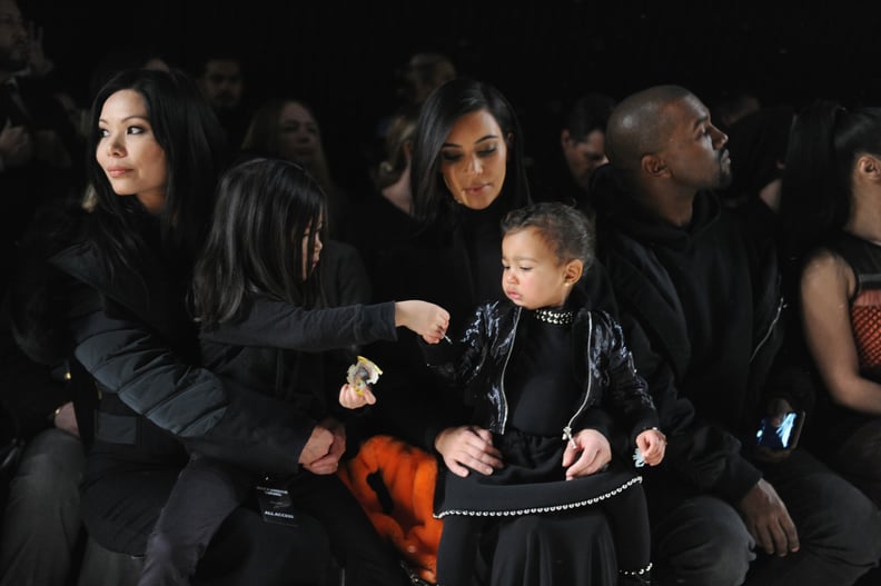 North West Wearing Alexander Wang