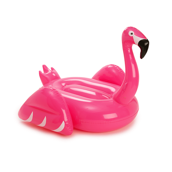 Inflatable Flamingo Pool Float ($79)