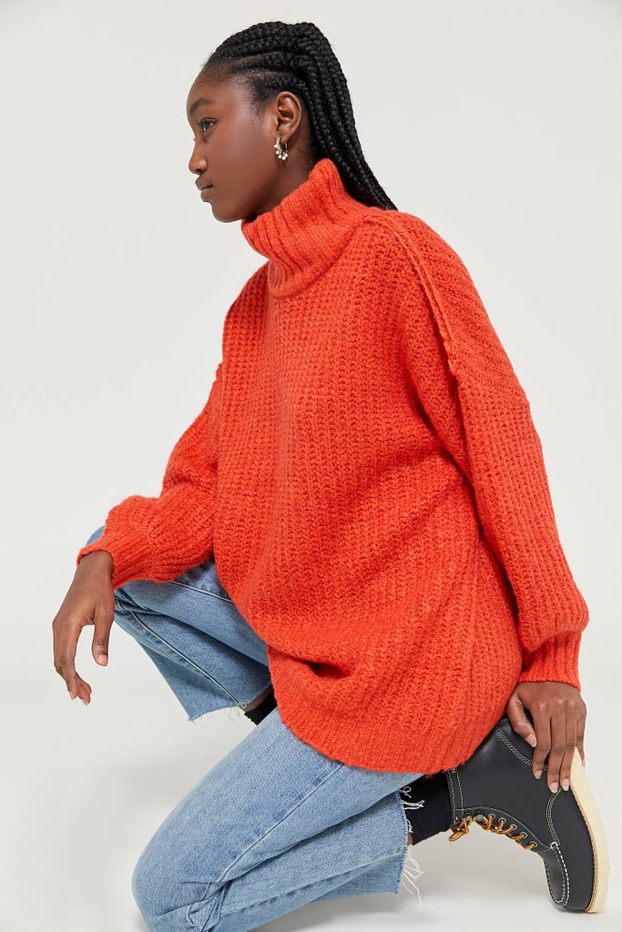 UO Gemini Turtleneck Tunic Sweater