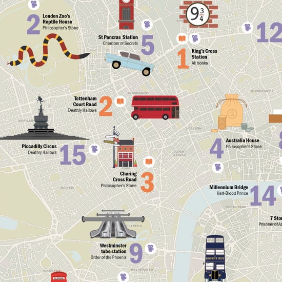 Harry Potter Map of London