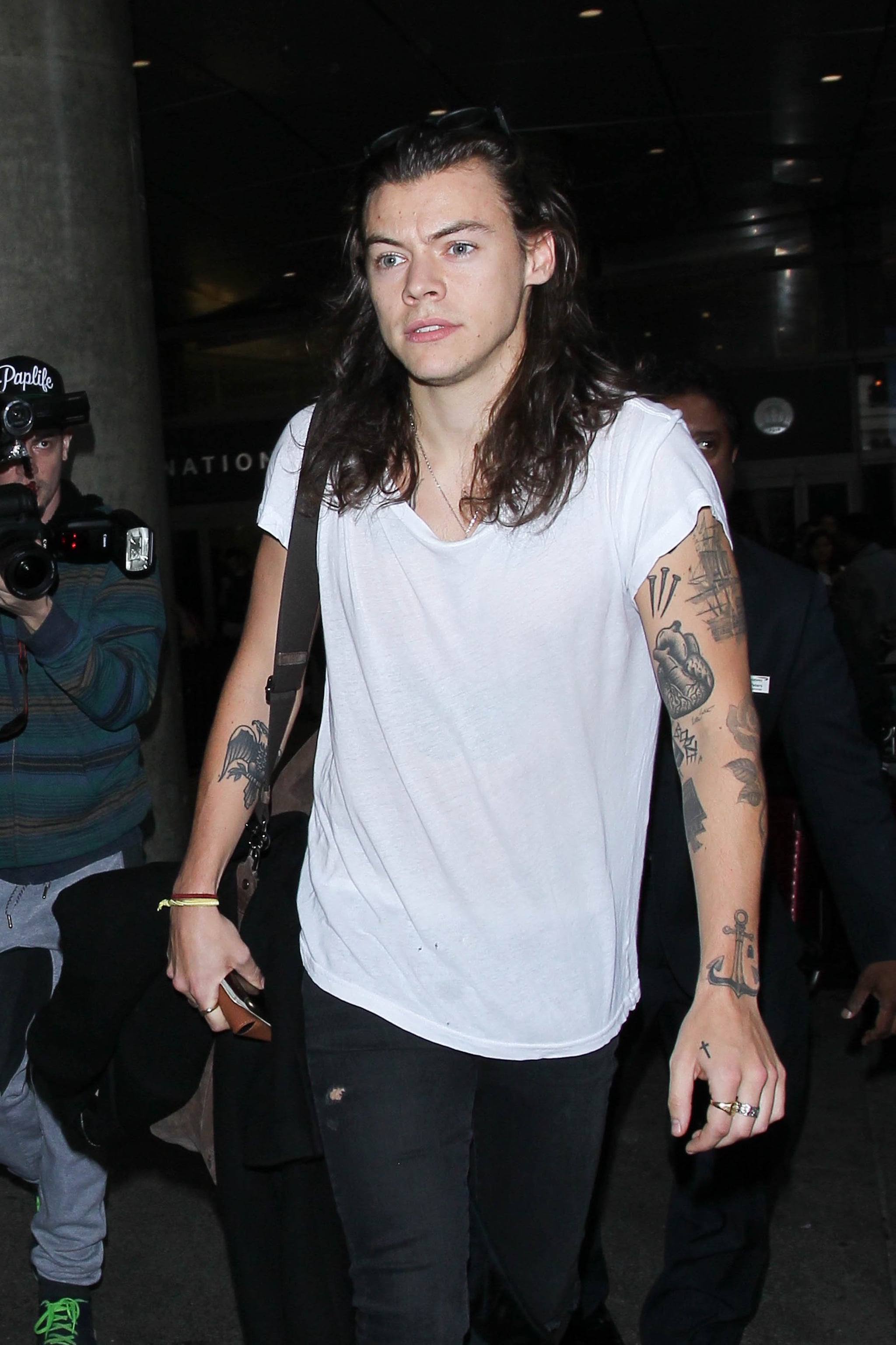 Harry Styles gets Late Late tattoo after losing game with One Direction  during James Cordens show  Mirror Online