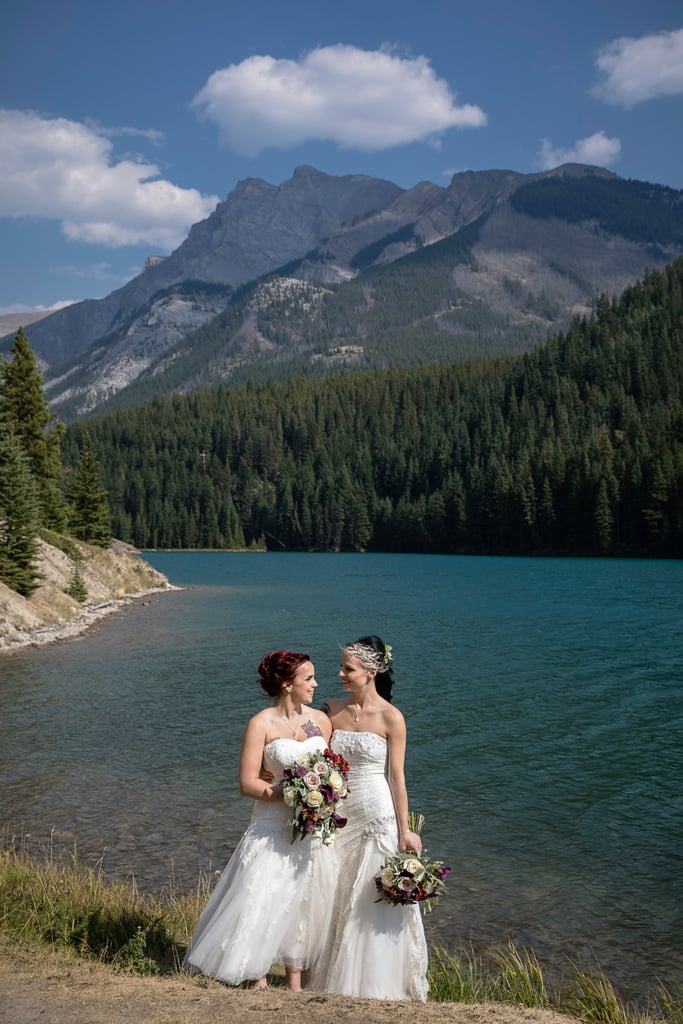 Lakeside Banff Wedding
