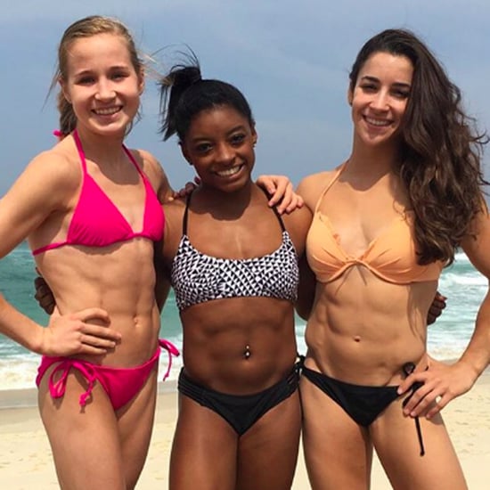 Simone Biles Instagram Bikini Pictures With Aly Raisman 2016