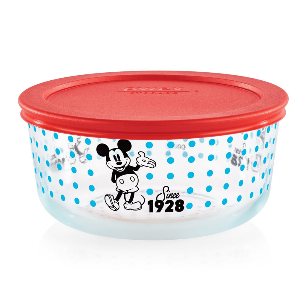 Pyrex 4-Cup Mickey Mouse Since 1928 Decorated Storage