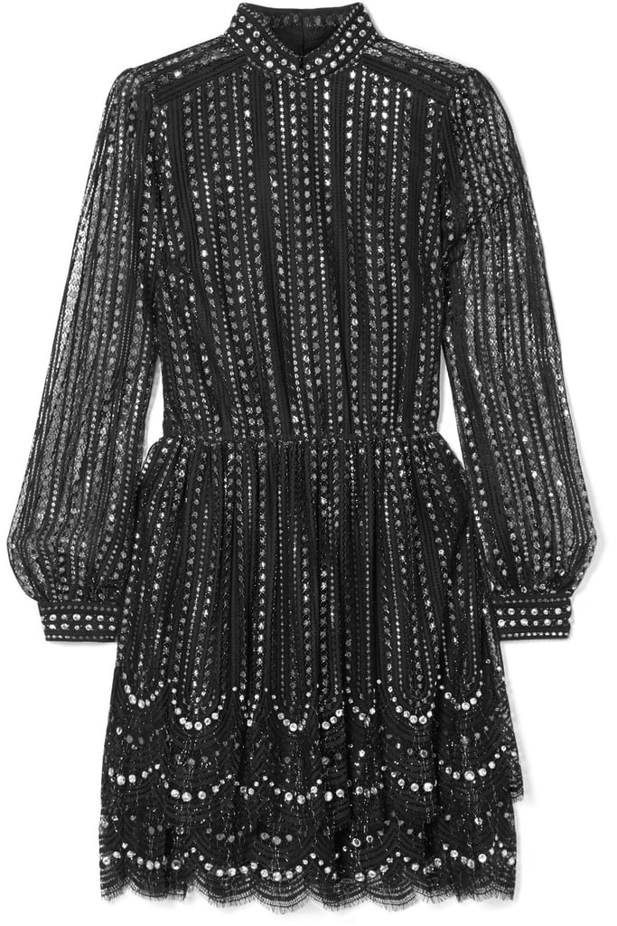MICHAEL Michael Kors Crystal-embellished Mini Dress | Hailey Baldwin ...