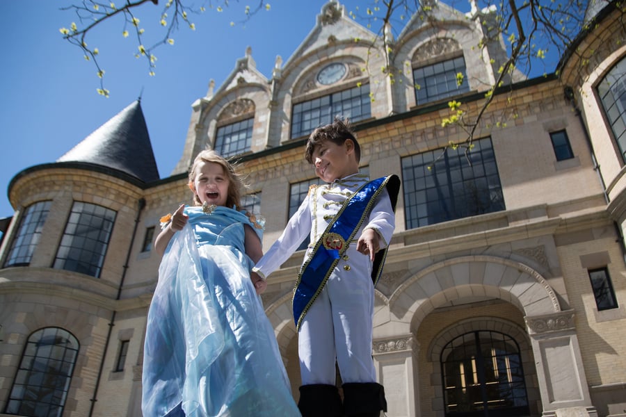 Best Friends' Disney Princess and Prince Charming Photos