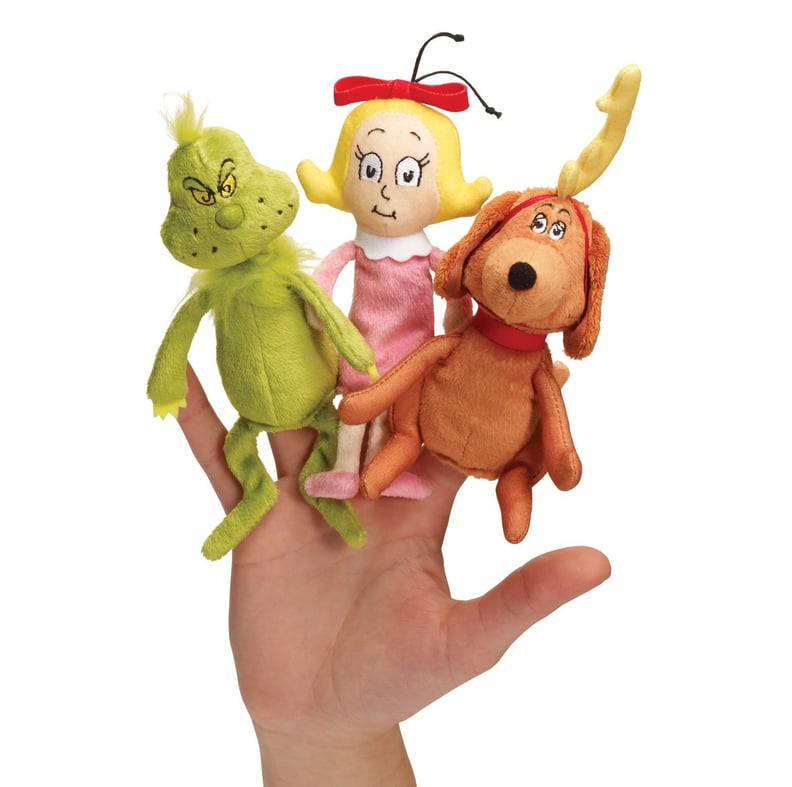 Manhattan Toy Dr. Seuss The Grinch Finger Puppet Set: