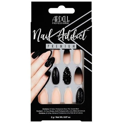 Ardell Nail Addict False Nails Black Stud Pink Ombre Best Press On Nails For Halloween Popsugar Beauty Australia Photo 12