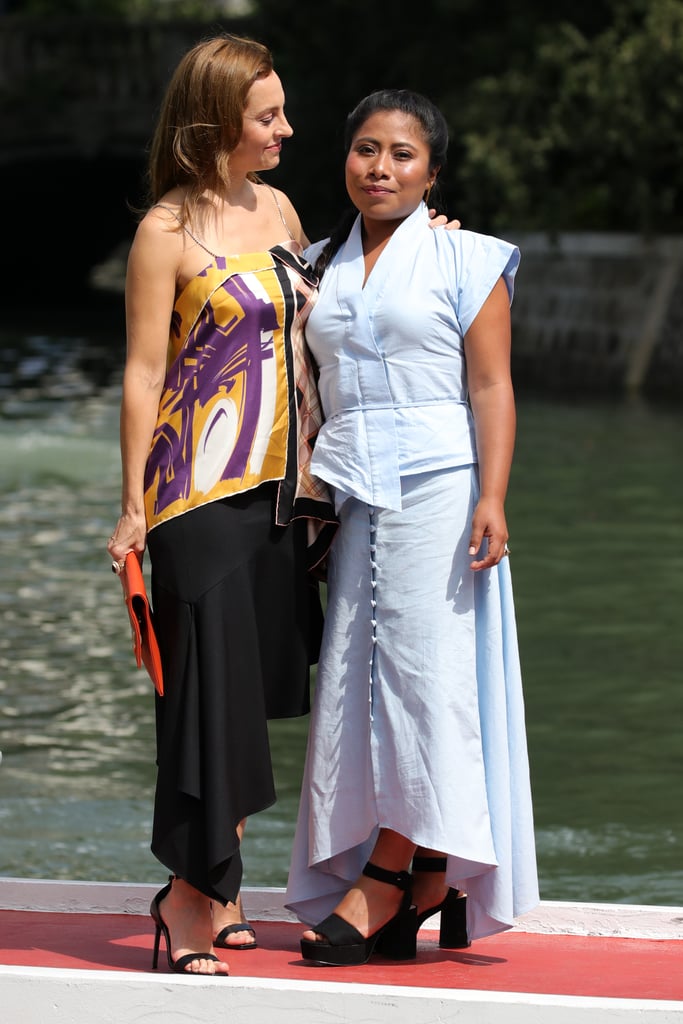 Pictured: Marina de Tavira and Yalitza Aparicio