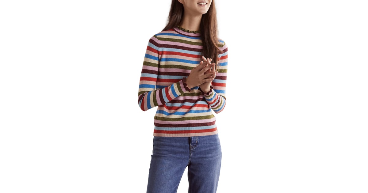 Boden Lara Sparkle Stripe Sweater | 59 