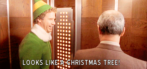 When you start comparing everything around you to something holiday-related because you can't contain your joy.