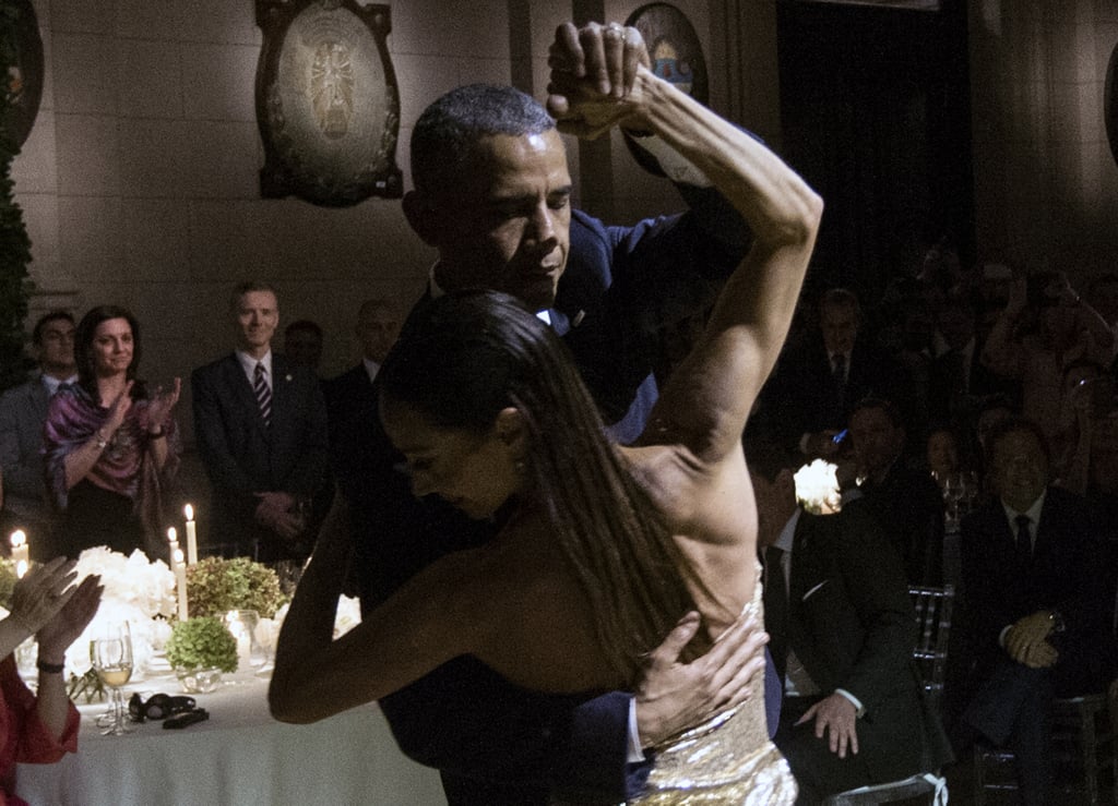 President Obama Dancing Tango