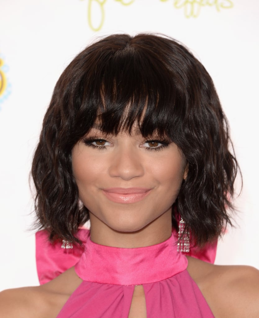 Zendaya's Big Lashes at the Teen Choice Awards in 2014