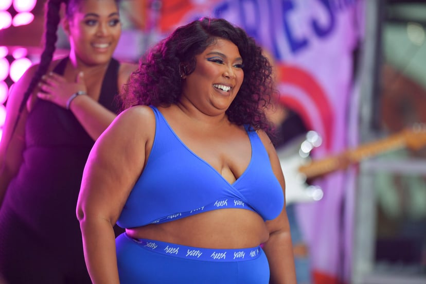 NEW YORK, NY - JULY 15: Lizzo is seen on the "Today" show as part of the Citi Concert Series on July 15, 2022 in New York City. 