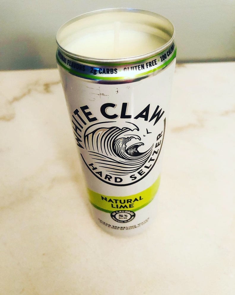 White Claw Natural Lime Candle