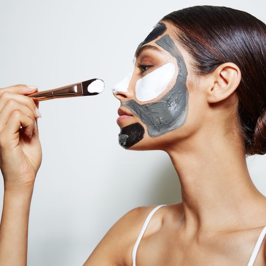 Woman Wearing Skin Care Mask on Train