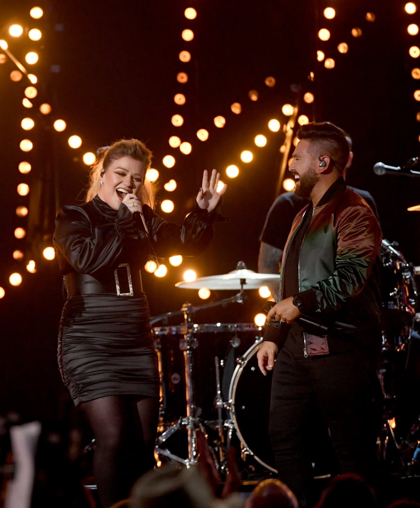 Pictured: Kelly Clarkson and Shay Mooney