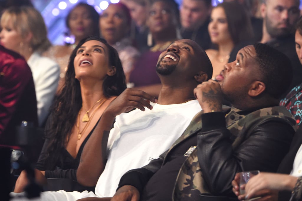 When He Was Excited About Whatever Was on the Big Screen