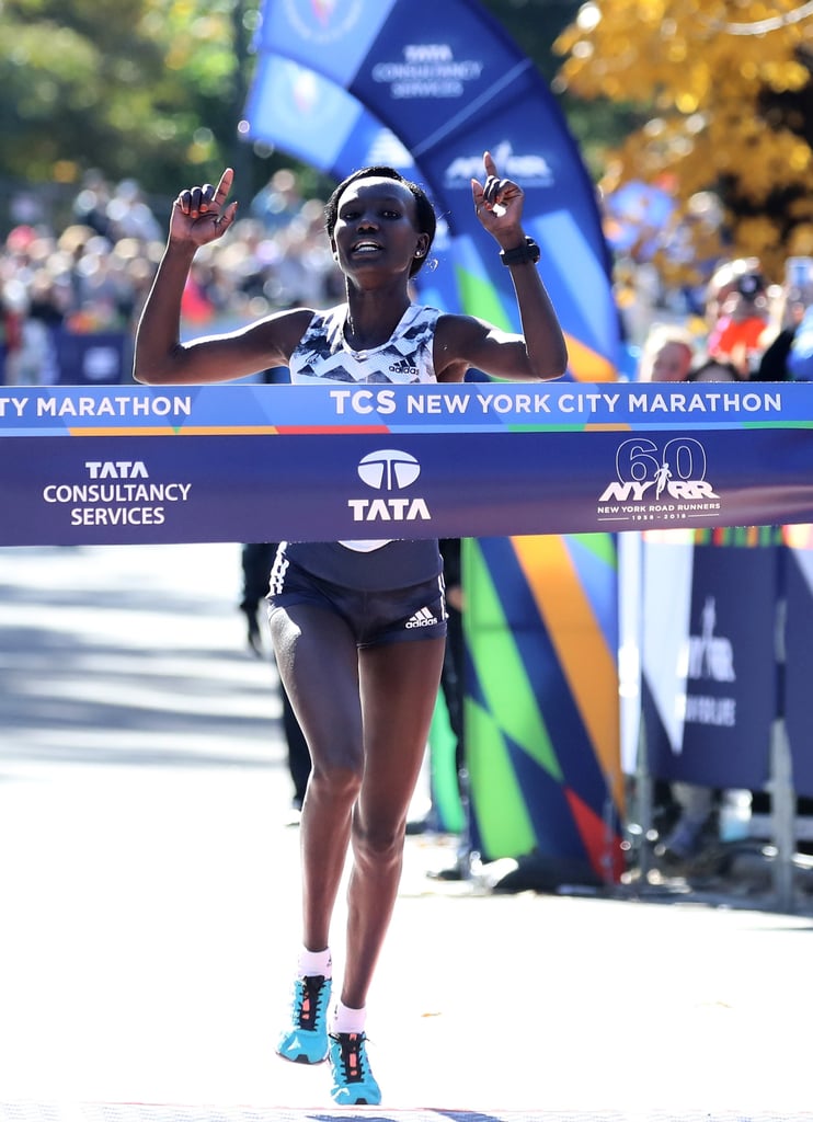 Winner of 2018 New York Marathon POPSUGAR Fitness