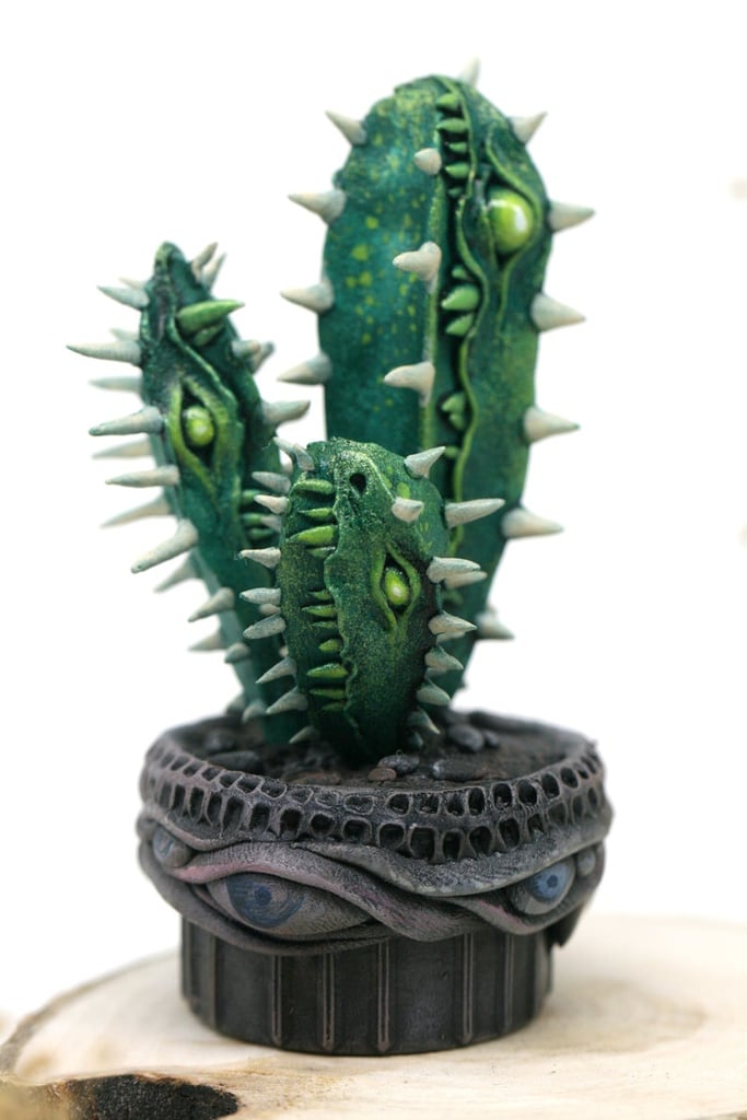 Fake Cactus Monster Plant