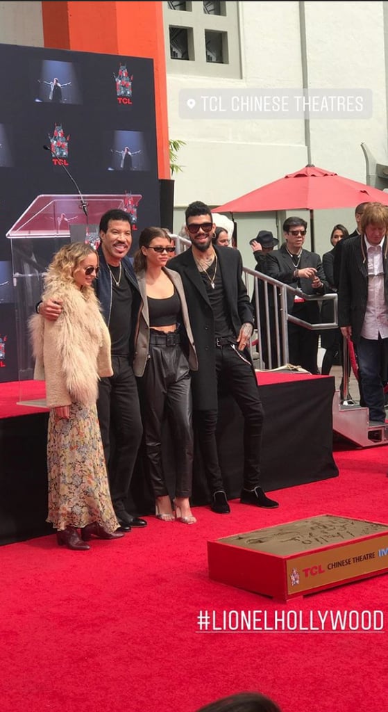 Lionel Richie and His Family at Hand and Footprint Ceremony