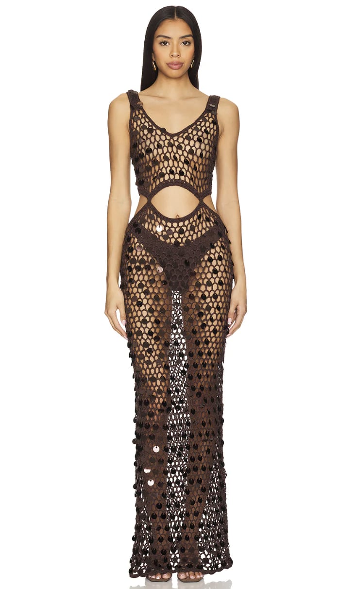 Best Cutout Sheer Dress