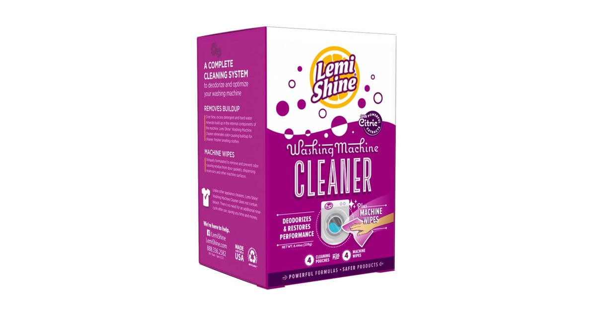 Lemi Shine Natural Citrus Extracts Washing Machine Cleaner Pouches