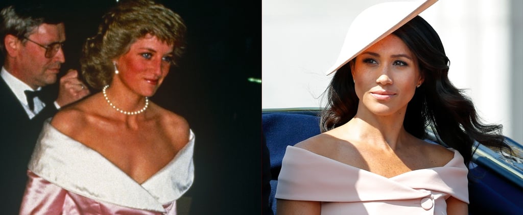 Meghan Markle and Princess Diana Pink Dresses