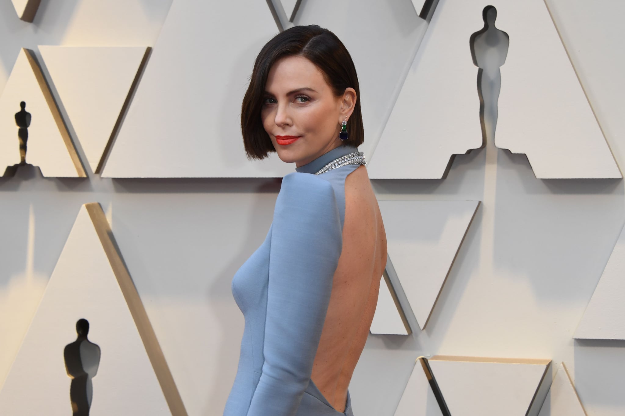 Charlize theron new arrivals 2019 oscar dress