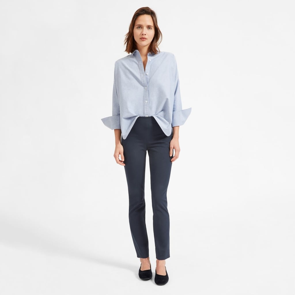 everlane curvy work pant