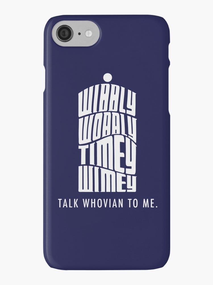 "Talk Whovian to Me" case