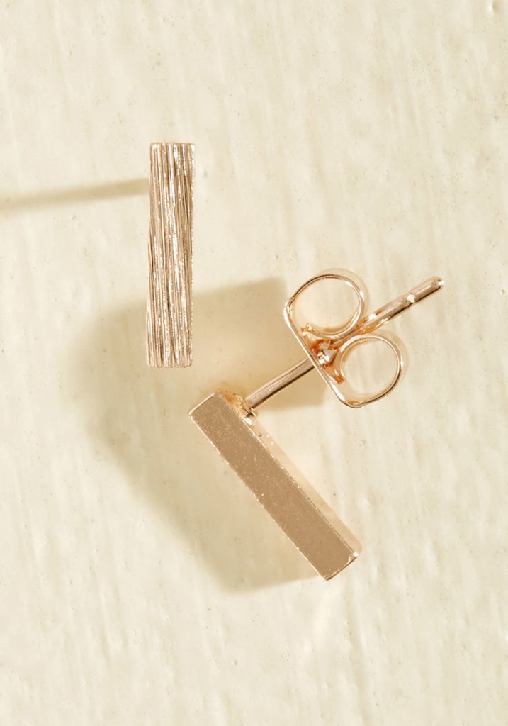 ModCloth Model of Minimalism Earrings