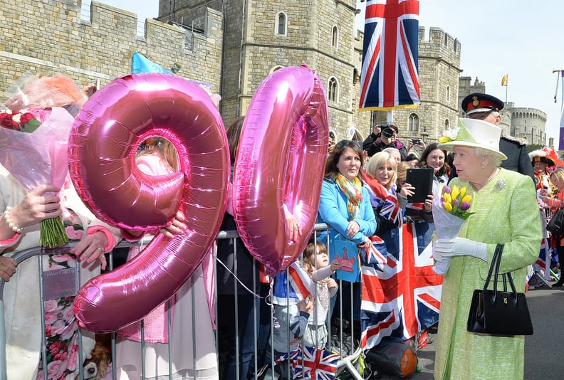 April 21, 2016: Queen Elizabeth turns 90