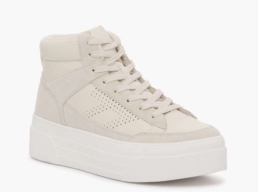 A Platform High-Top Sneaker