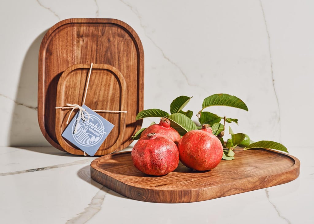 Tan France x Etsy Black Walnut Wood Trays