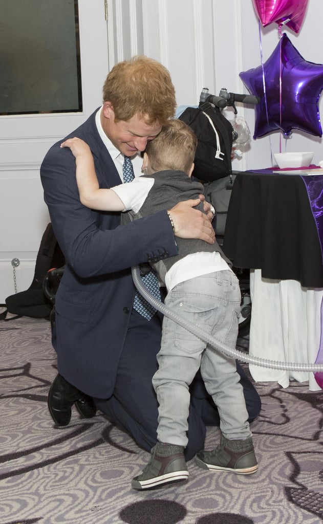 Hugging a Sick Boy
