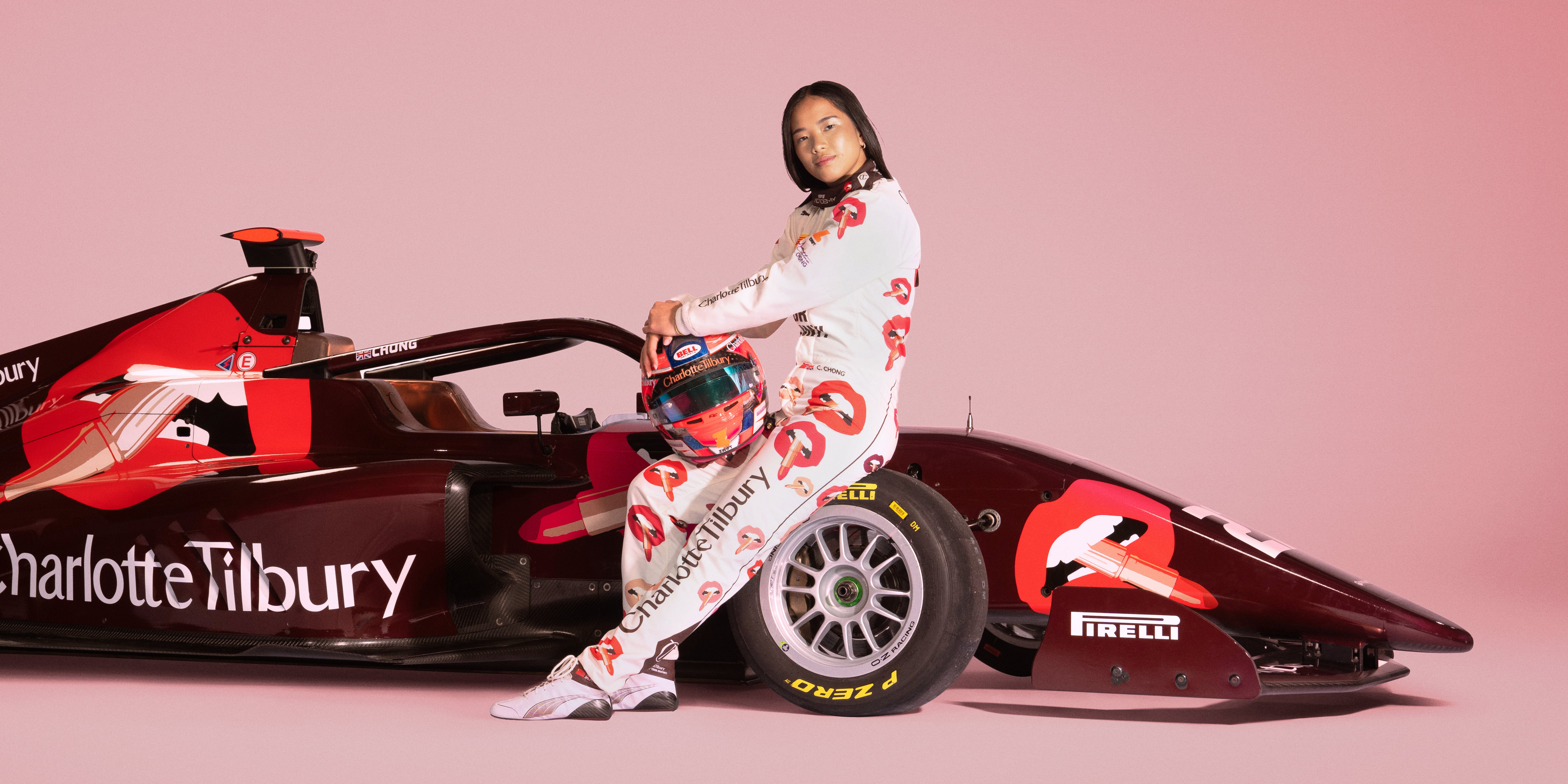 F1 Academy Driver Chloe Chong Says Makeup and Motorsports Are a Perfect Pair