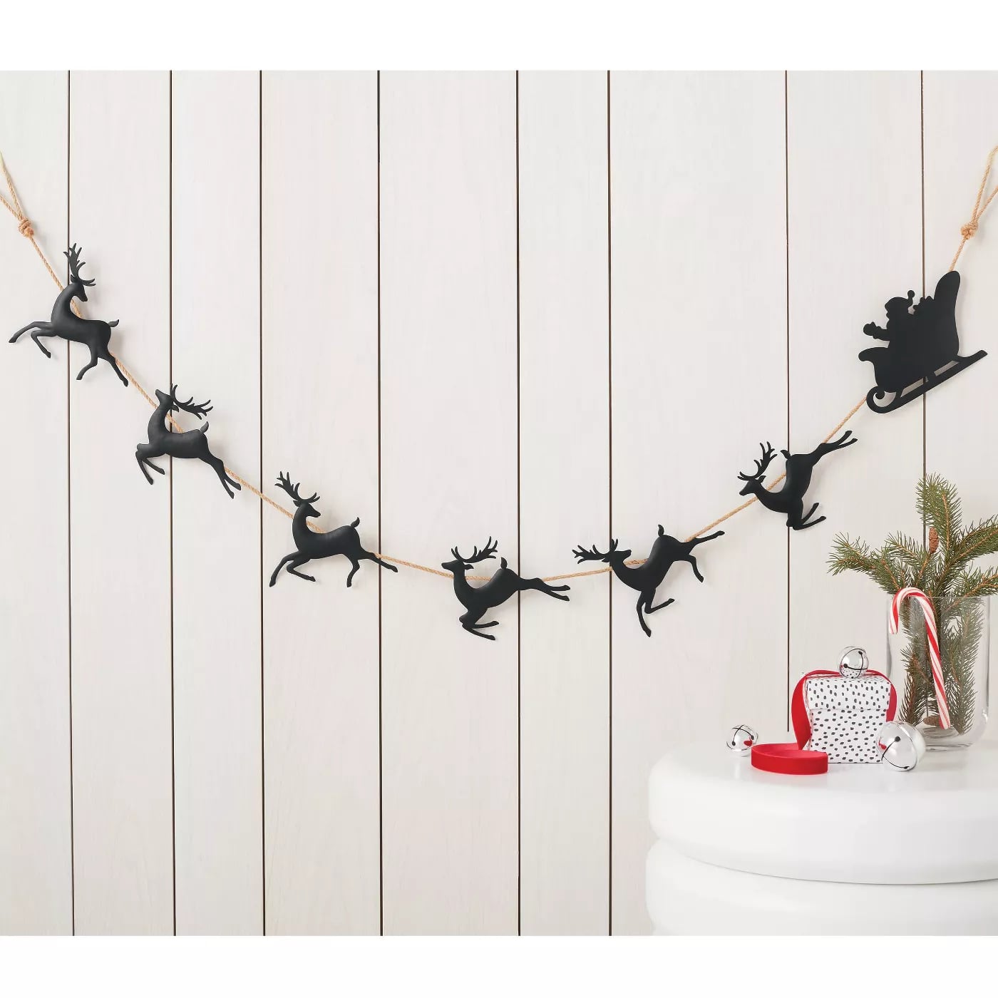 Santa Sleigh Reindeer Garland Target S Christmas Decorations Are Here For The Season And We Re Already Filling Up Our Carts Popsugar Home Photo 87 Buy santa with reindeers sleigh rides in a night by djordjevla on videohive. santa sleigh reindeer garland target