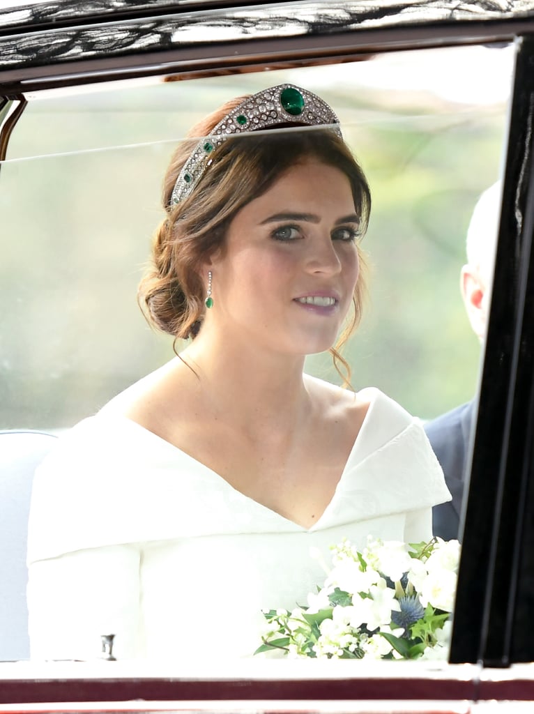 Princess Eugenie's Wedding Earrings | POPSUGAR Fashion UK Photo 8