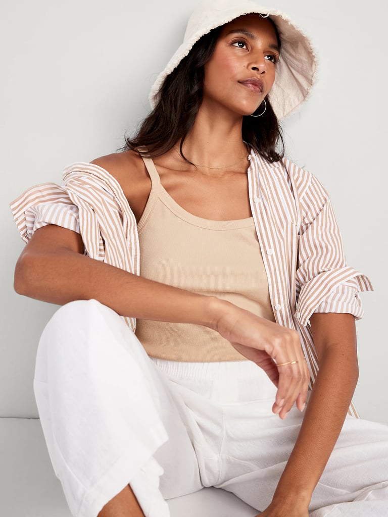 A Rib-Knit Cami