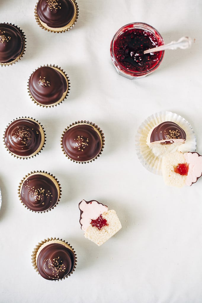 Strawberry Hi-Hat Cupcakes