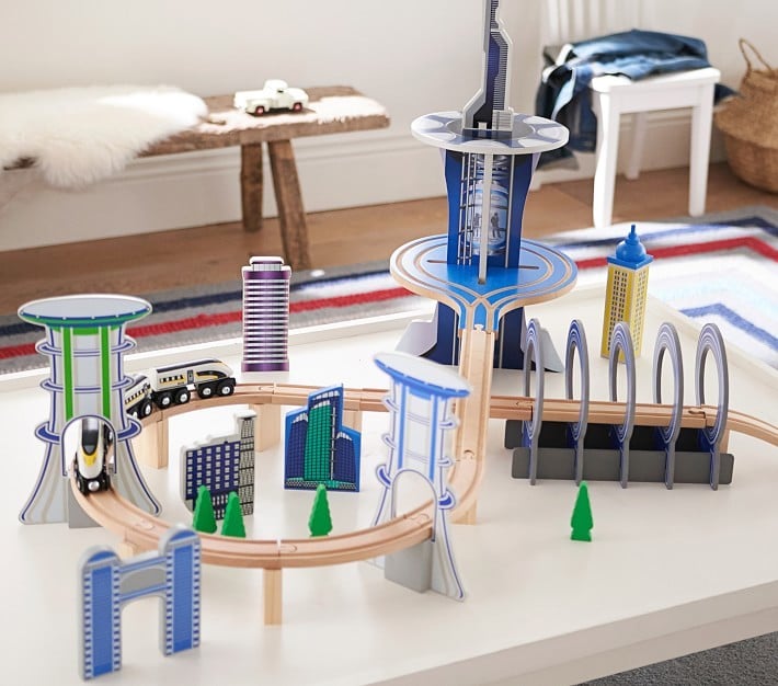 pottery barn train set