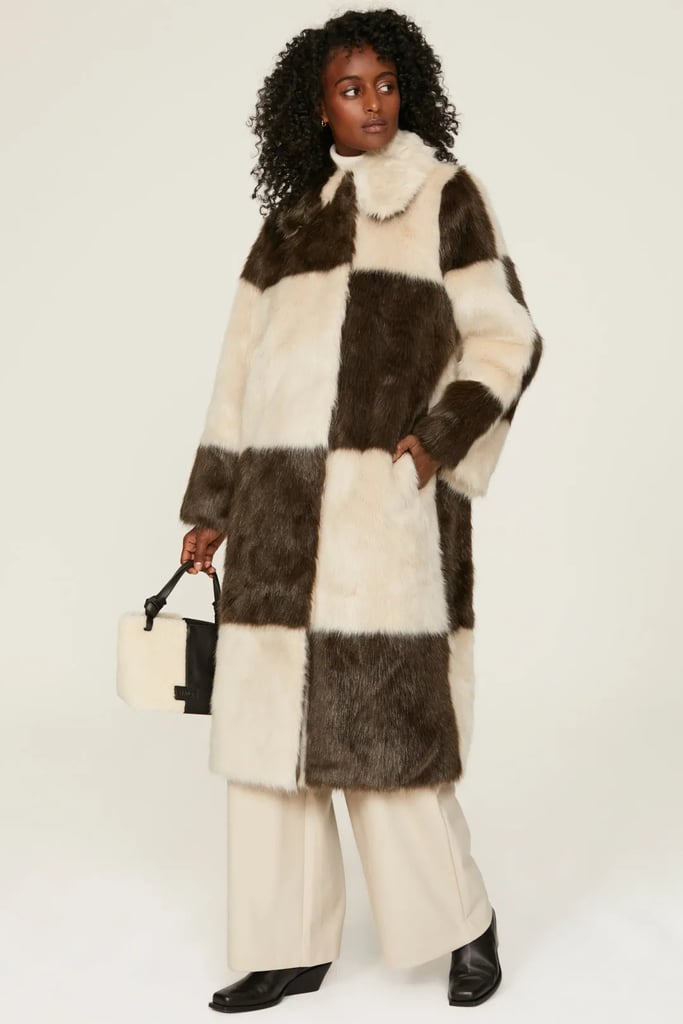 Stand Studio Nina Faux Fur Coat