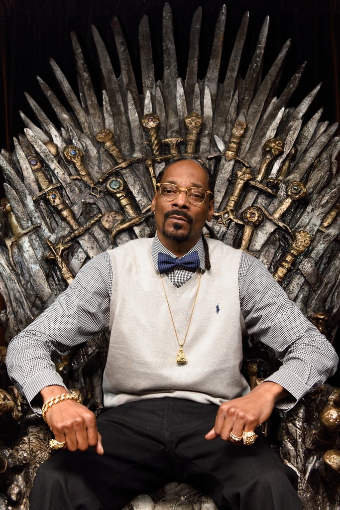 Snoop Dogg totally owned an Iron Throne replica at HBO's Game of Thrones event at South by Southwest in Austin, TX, on Friday, proving House Lannister has nothing on hip-hop royalty.